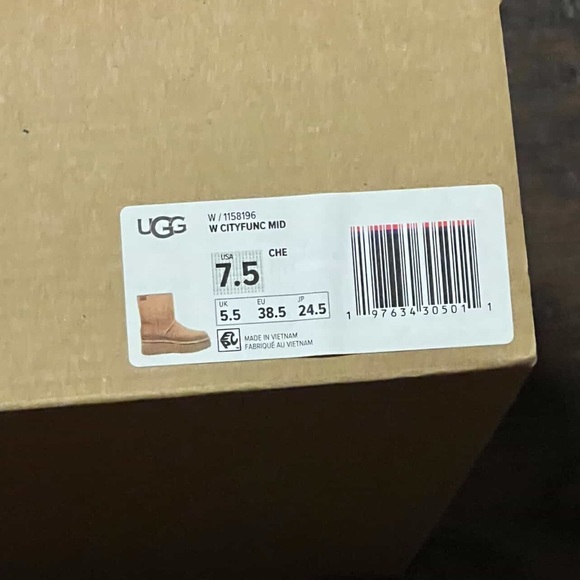 UGG Shoes - UGG Cityfunc Mid Boots - Classic Brown